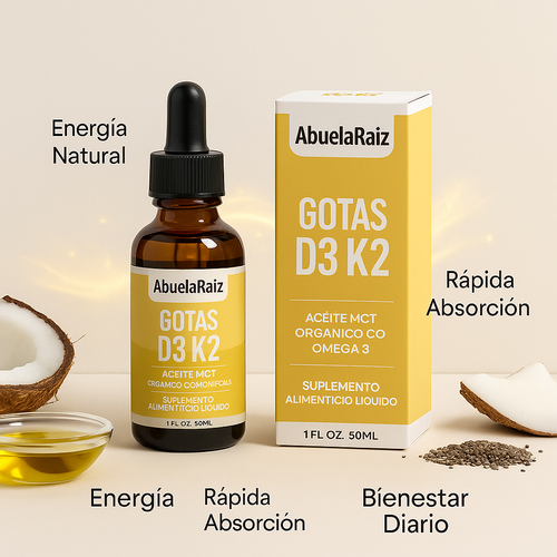 Gotas Naturales D3 K2