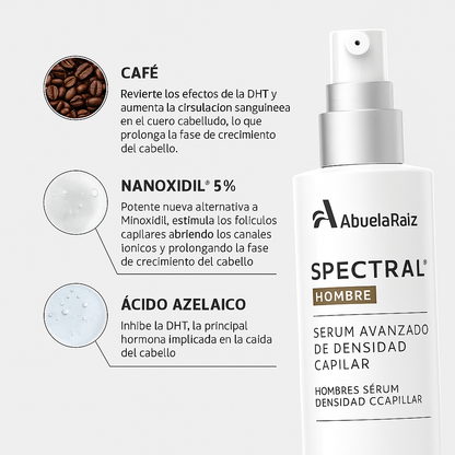 Spectral para Hombre (Spectral.DNC-N) | Suero de Densidad Capilar con Nanoxidil al 5%